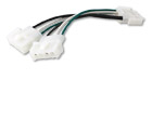 CABLE SPLITTER PP-1 AMP MALE TO 2 FEMALE, LENGTH 6''
